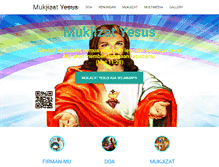 Tablet Screenshot of mukjizatyesus.com